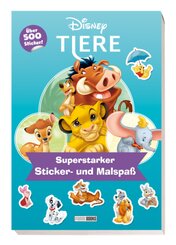 Disney Tiere: Superstarker Sticker- und Malspaß