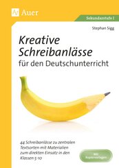 Kreative Schreibanlässe für den Deutschunterricht