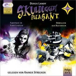 Skulduggery Pleasant - Folge 4+5, Audio-CD