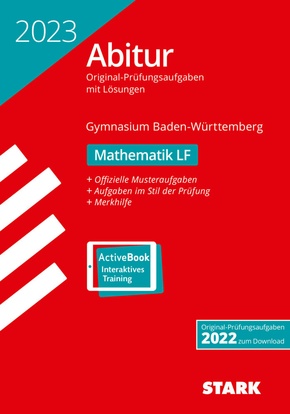 STARK Abiturprüfung BaWü 2023 - Mathematik Leistungsfach, m. 1 Buch, m. 1 Beilage