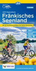 ADFC-Regionalkarte Fränkisches Seenland, 1:50.000, reiß- und wetterfest, GPS-Tracks Download