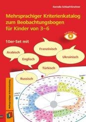 Mehrsprachiger Kriterienkatalog zum Beobachtungsbogen für Kinder von 3 bis 6