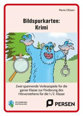 Bildspurkarten: Krimi, m. 1 Beilage