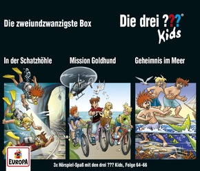 Die drei ??? Kids - 3er Box, 3 Audio-CD