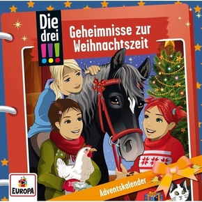 Die drei !!!: Advenstkalender -  Geheimnisse zu Weihnachtszeit, 3 Audio-CD