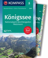 KOMPASS Wanderführer Königssee, Nationalpark Berchtesgaden, Watzmann, 42 Touren