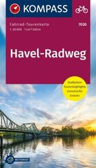 Fahrrad-Tourenkarte Havel-Radweg