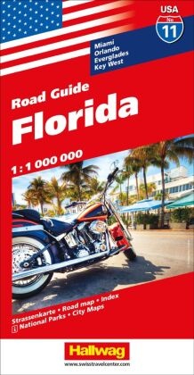 Florida USA Road Guide Nr. 11 1:1 Mio.