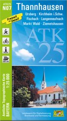 ATK25-N07 Thannhausen (Amtliche Topographische Karte 1:25000)