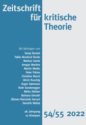 Zeitschrift f&uuml;r kritische Theorie / Zeitschrift f&uuml;r kritische Theorie, Heft 54/55