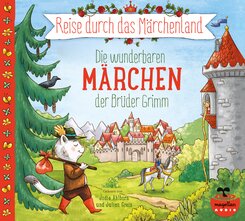 Reise durch das Märchenland - Die wunderbaren Märchen der Brüder Grimm (Audio-CD), 2 Audio-CD