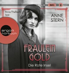 Fräulein Gold: Die Rote Insel, 1 Audio-CD, 1 MP3