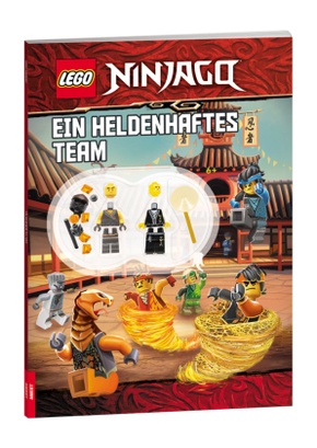 LEGO® NINJAGO® - Ein heldenhaftes Team- mit zwei LEGO® Minifiguren