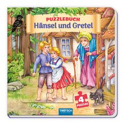 Trötsch Pappenbuch Puzzlebuch Hänsel und Gretel