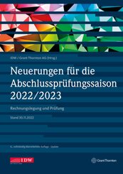 Neuerungen für die Abschlussprüfungssaison 2022/2023