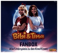 Bibi & Tina Kinofilm - Kinofilmbox Hörspiel Film 1 - 5, 5 Audio-CD