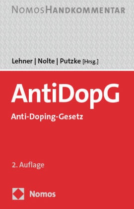 Anti-Doping-Gesetz: AntiDopG