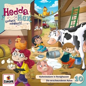 Hedda Hex - Kuhmistalarm in Honighausen / Die verschwundenen Autos, 1 Audio-CD