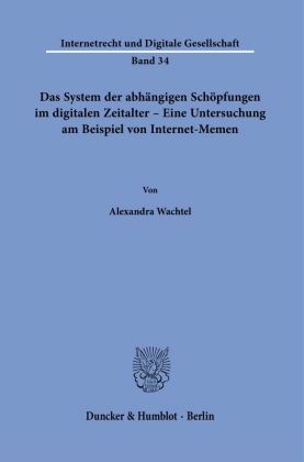 Das System der abhängigen Schöpfungen im digitalen Zeitalter - Eine Untersuchung am Beispiel von Internet-Memen.