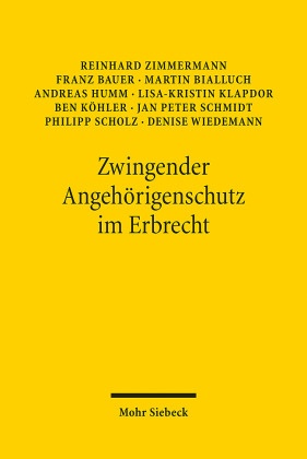 Zwingender Angehörigenschutz im Erbrecht