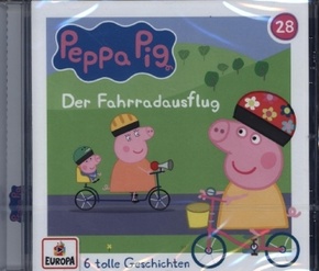 Peppa Pig Hörspiele - Der Fahrradausflug, 1 Audio-CD