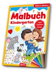 Malbuch Kindergarten