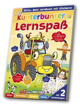 Sticker-Lernspaßbuch - Traktor / Landwirtschaft
