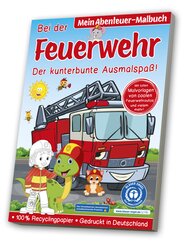 Malbuch Blauer Engel: Feuerwehr