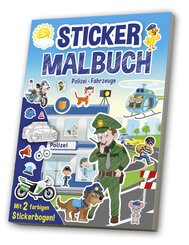 Mal- & Stickerbuch Polizei