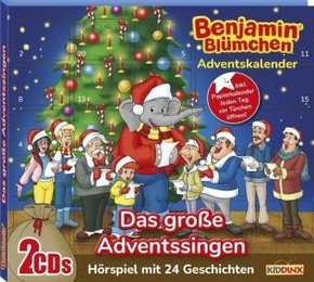 Benjamin Blümchen - Adventskalender: Das große Weihnachtssingen, 1 Audio-CD