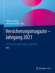 Versicherungsmagazin - Jahrgang 2021 -- Teil 1