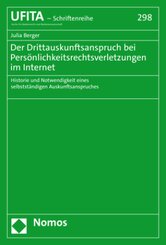 Der Drittauskunftsanspruch bei Persönlichkeitsrechtsverletzungen im Internet