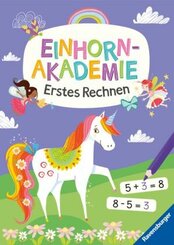 Ravensburger Einhorn Akademie Erstes Rechnen - spielerisch Plus und Minus lernen und üben