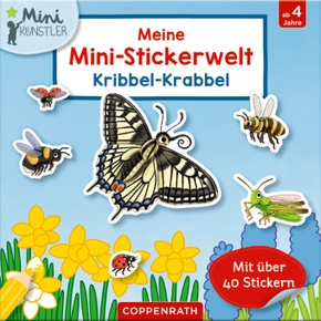 Meine Mini-Stickerwelt - Kribbel-Krabbel