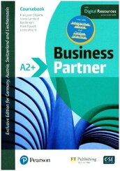 Business Partner A2+ DACH Coursebook & Standard MEL & DACH Reader+ eBook Pack, m. 1 Beilage, m. 1 Online-Zugang