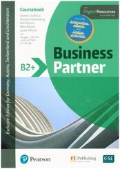 Business Partner B2+ DACH Coursebook & Standard MEL & DACH Reader+ eBook Pack, m. 1 Beilage, m. 1 Online-Zugang