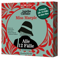 Miss Marple - Alle 12 Fälle, 10 Audio-CD, 10 MP3