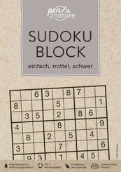 Sudoku-Block - einfach, mittel, schwer