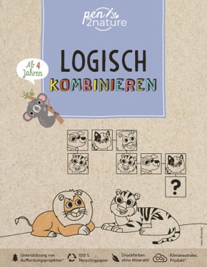 Logisch kombinieren. Rätselspaß für Kinder ab 4 Jahren