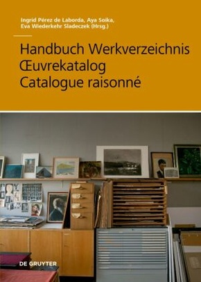 Handbuch Werkverzeichnis -  uvrekatalog - Catalogue raisonné