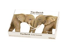 Kunstkartenbox - TierReich (24 Postkarten)