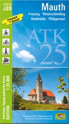 ATK25-J20 Mauth (Amtliche Topographische Karte 1:25000)