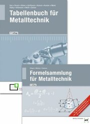 Paketangebot Tabellenbuch für Metalltechnik und Formelsammlung für Metalltechnik, m. 1 Buch, m. 1 Buch