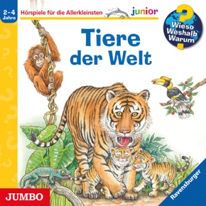 Wieso? Weshalb? Warum? junior. Tiere der Welt, Audio-CD