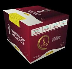 Offiziell lizenzierte Stickerkollektion FIFA World Cup Qatar 2022 - Panini: Box mit 100 Tüten