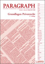 Paragraph - Grundlagen Privatrecht