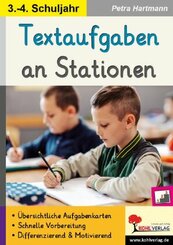 Textaufgaben an Stationen / Klasse 3-4