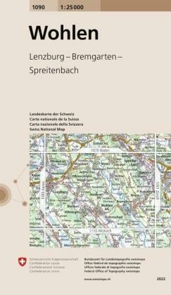 Landeskarte der Schweiz Wohlen