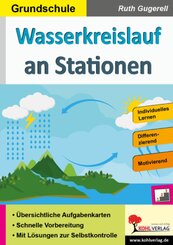 Wasserkreislauf an Stationen / Grundschule