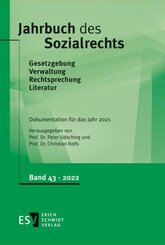 Jahrbuch des Sozialrechts: Jahrbuch des SozialrechtsDokumentation für das Jahr 2021